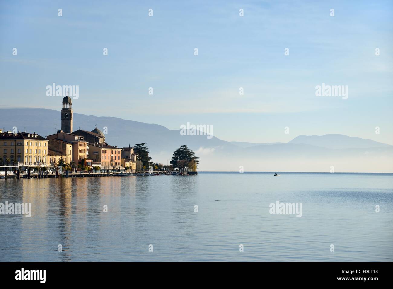Salo, Lake Garda, Province of Brescia, Lombardy, Italy Stock Photo