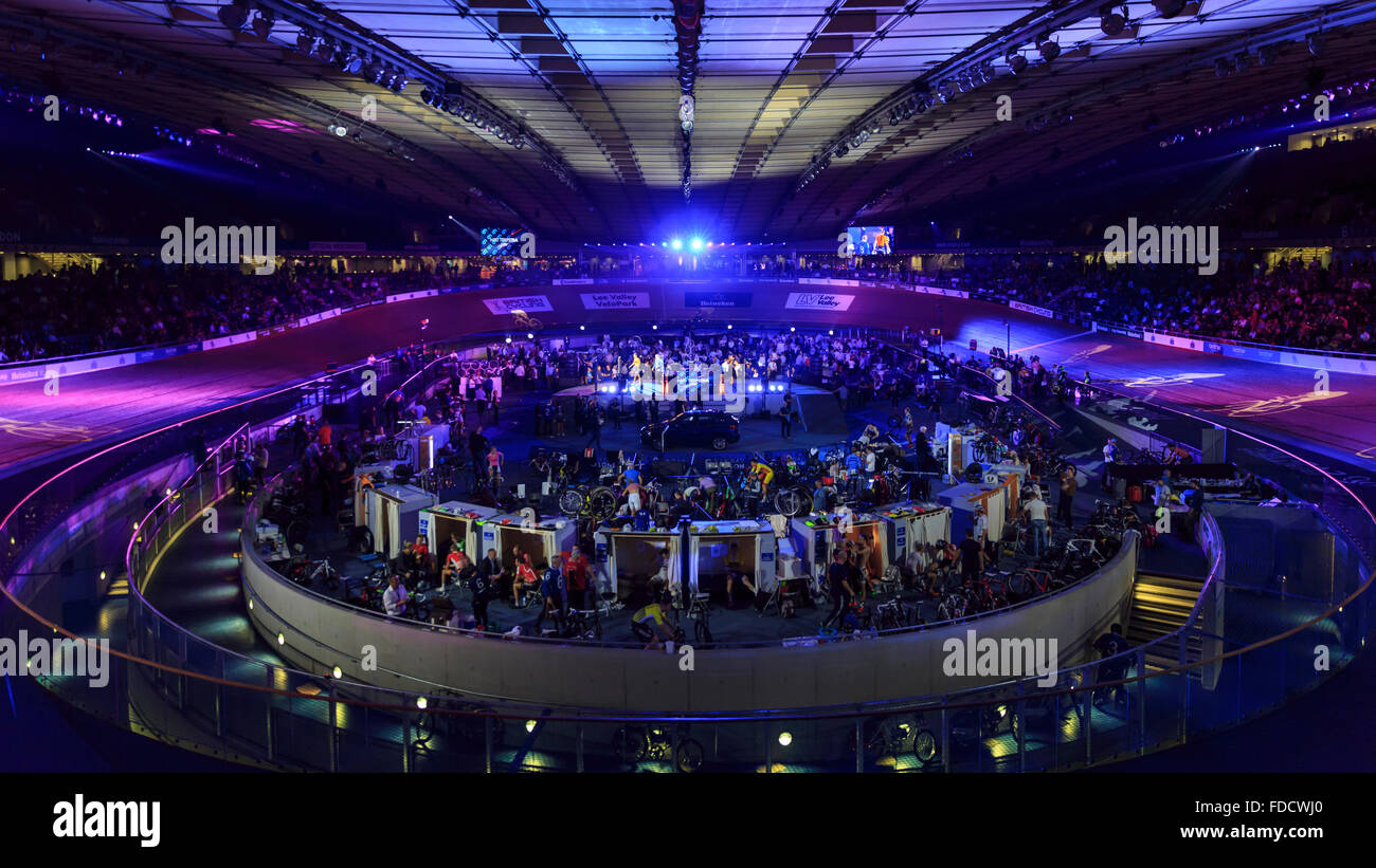 London, UK, 22 October 2015. 6 Day London. Six Day Racing returns to