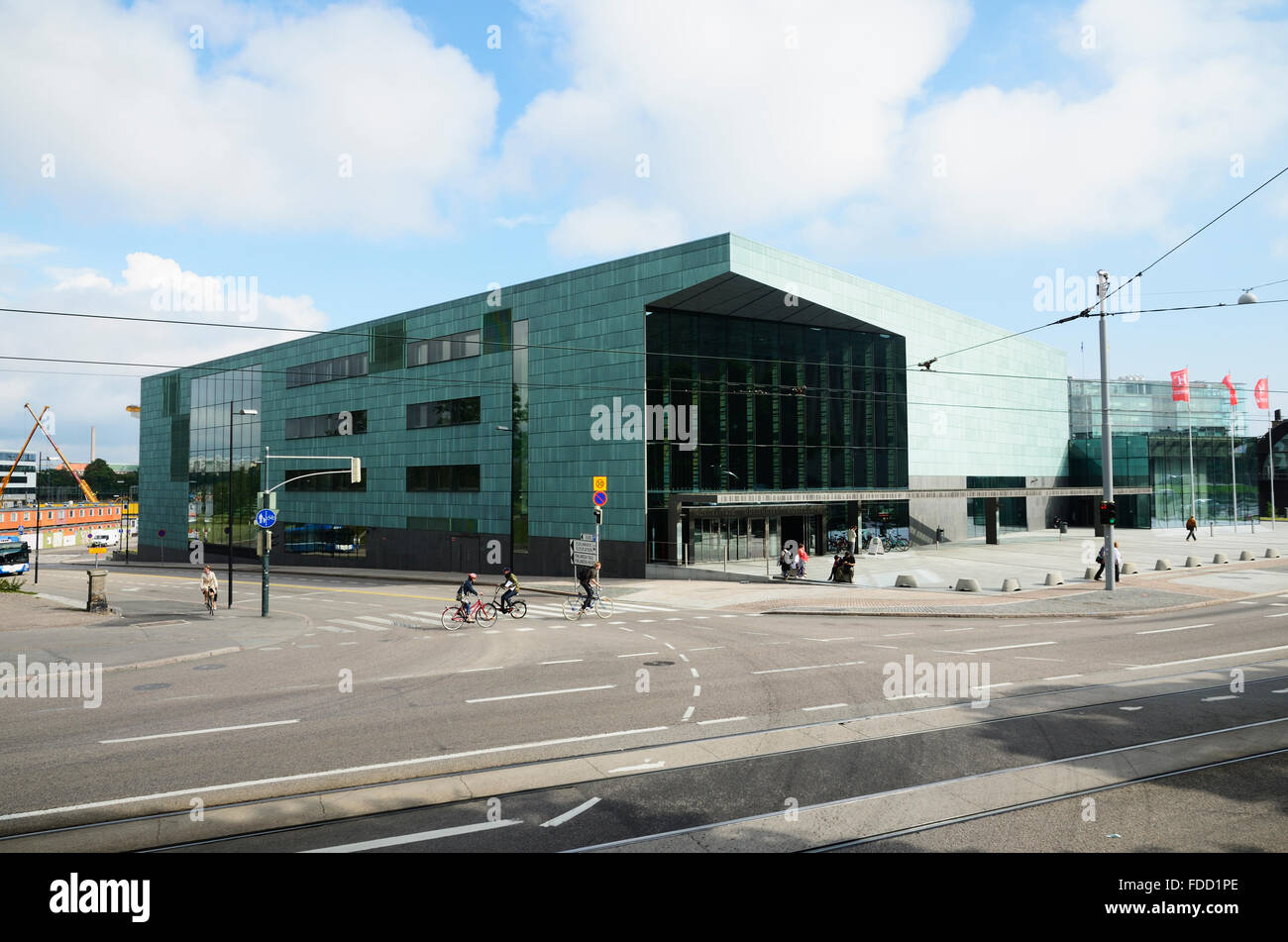 The Helsinki Music Centre is a concert hall and a music center in  Töölönlahti. Helsinki. Finland Stock Photo - Alamy