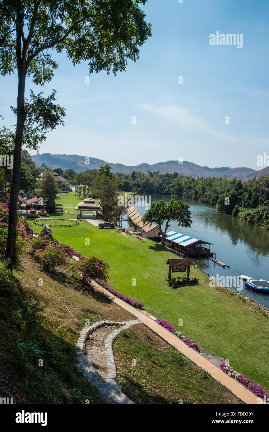 Siam Burma Death Railway River Kwai Yai Stock Photo