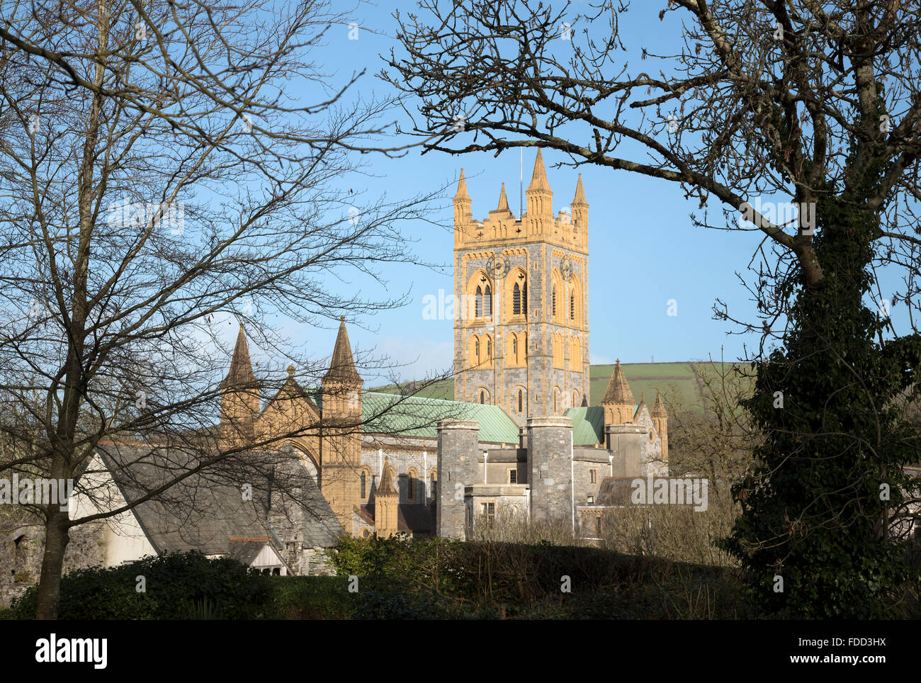 Buckfast Abbey and Monastery in the village of Buckfastleigh in South