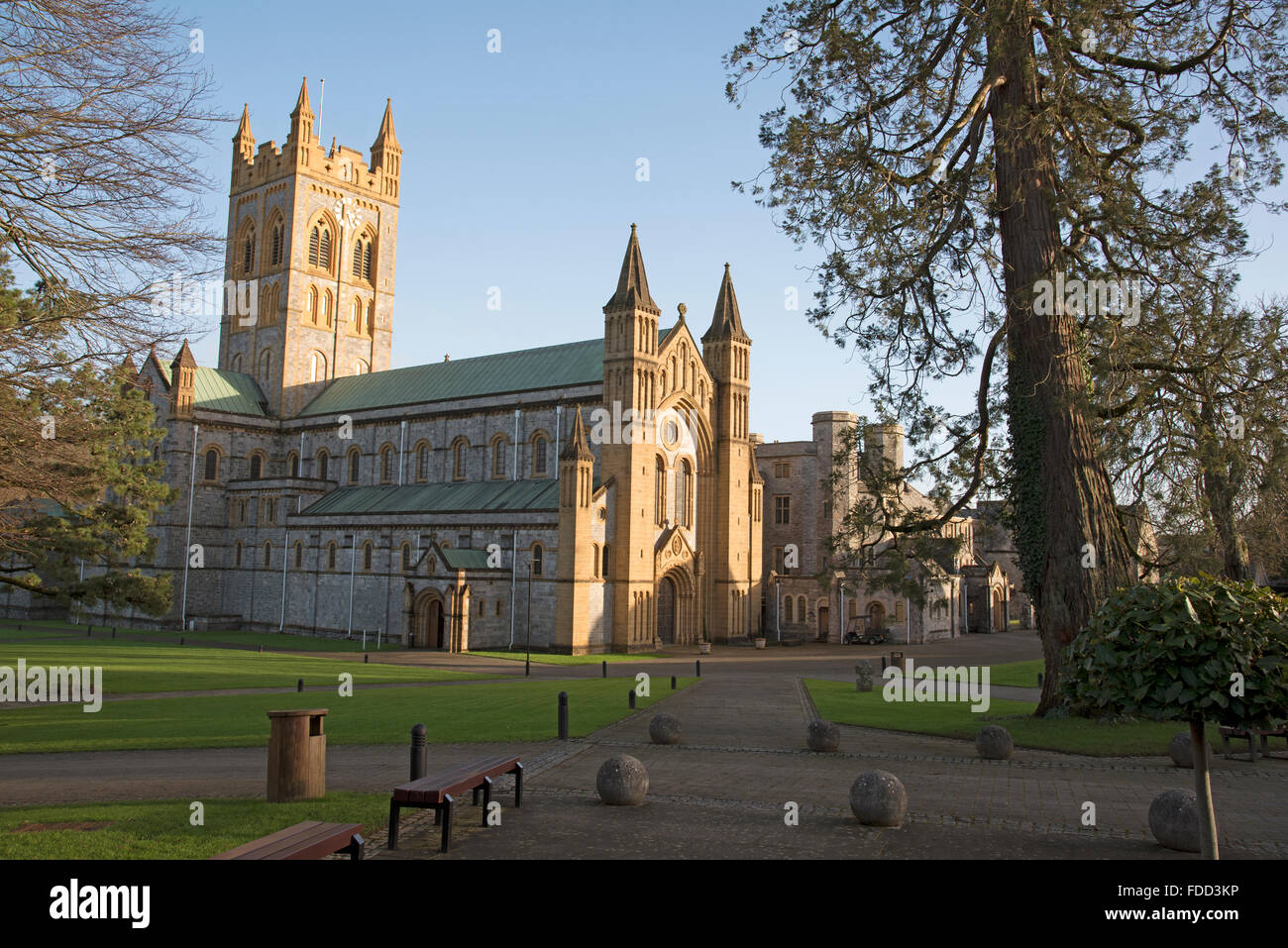 Buckfast Abbey and Monastery in the village of Buckfastleigh in South