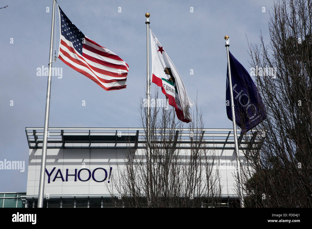 A view of Yahoo's headquarters in Sunnyvale, California Stock Photo - Alamy