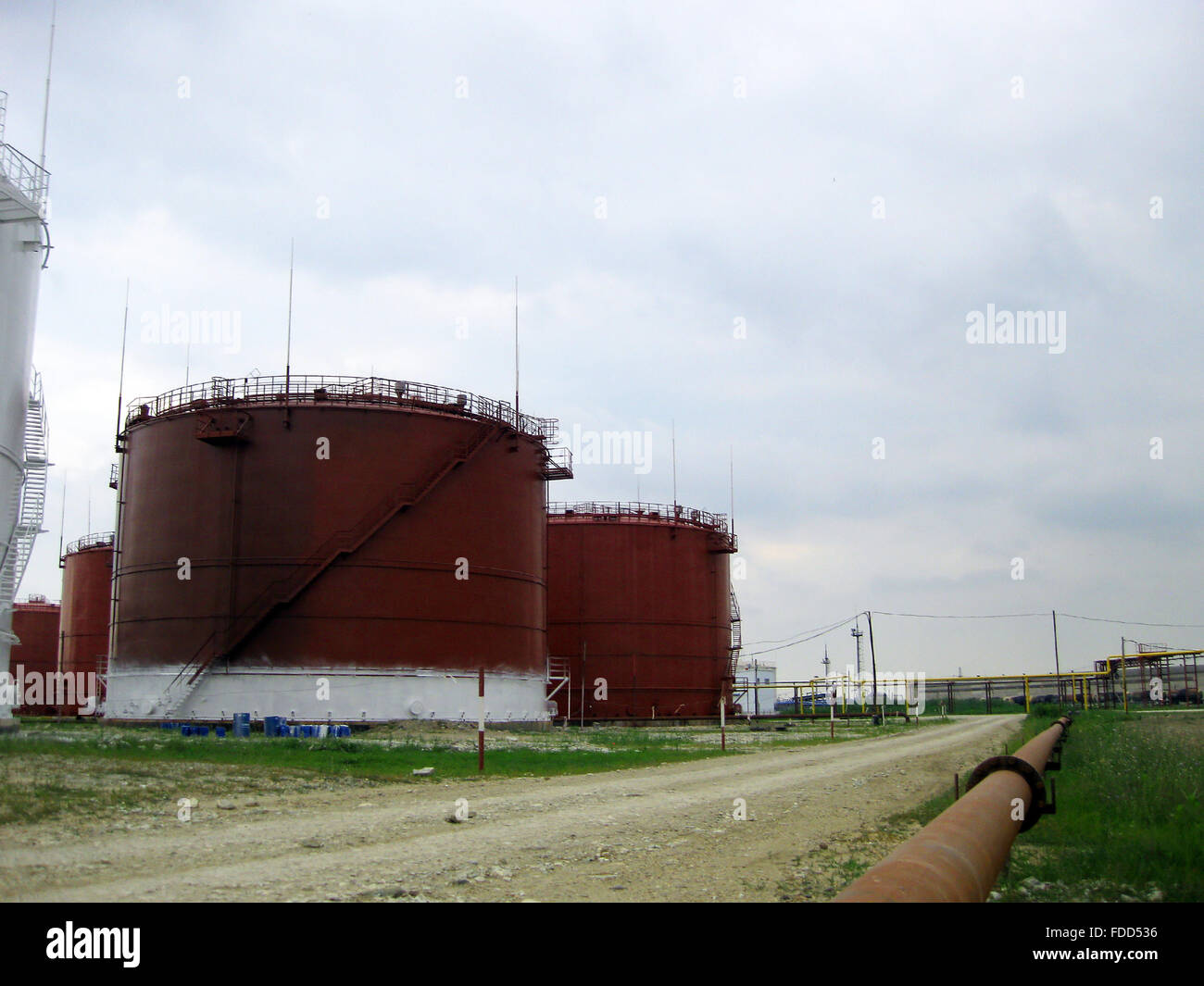 Tank the vertical steel. Capacities for storage of oil products Stock