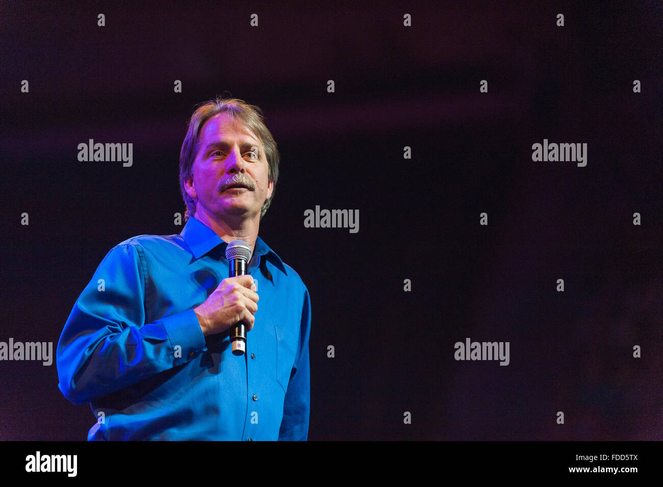 American television personality and blue collar comedian Jeff Foxworthy
