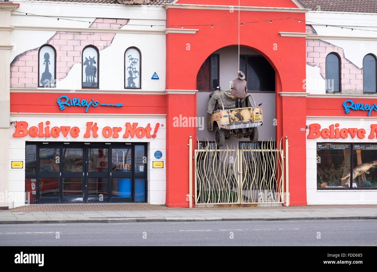 Ripleys believe it or not, blackpool, uk. Stock Photo