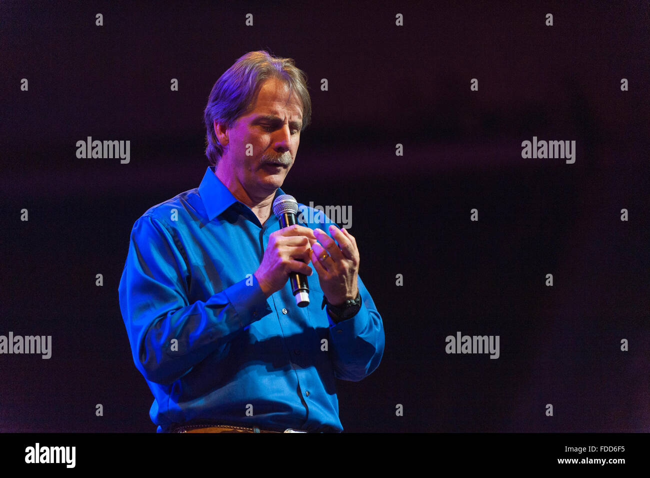 American television personality and blue collar comedian Jeff Foxworthy