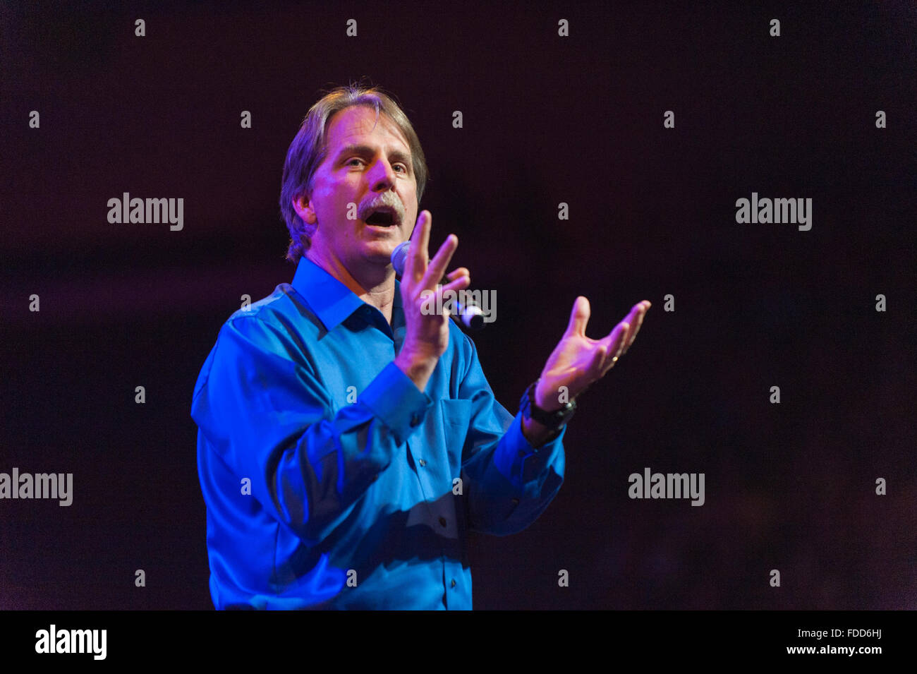 American television personality and blue collar comedian Jeff Foxworthy