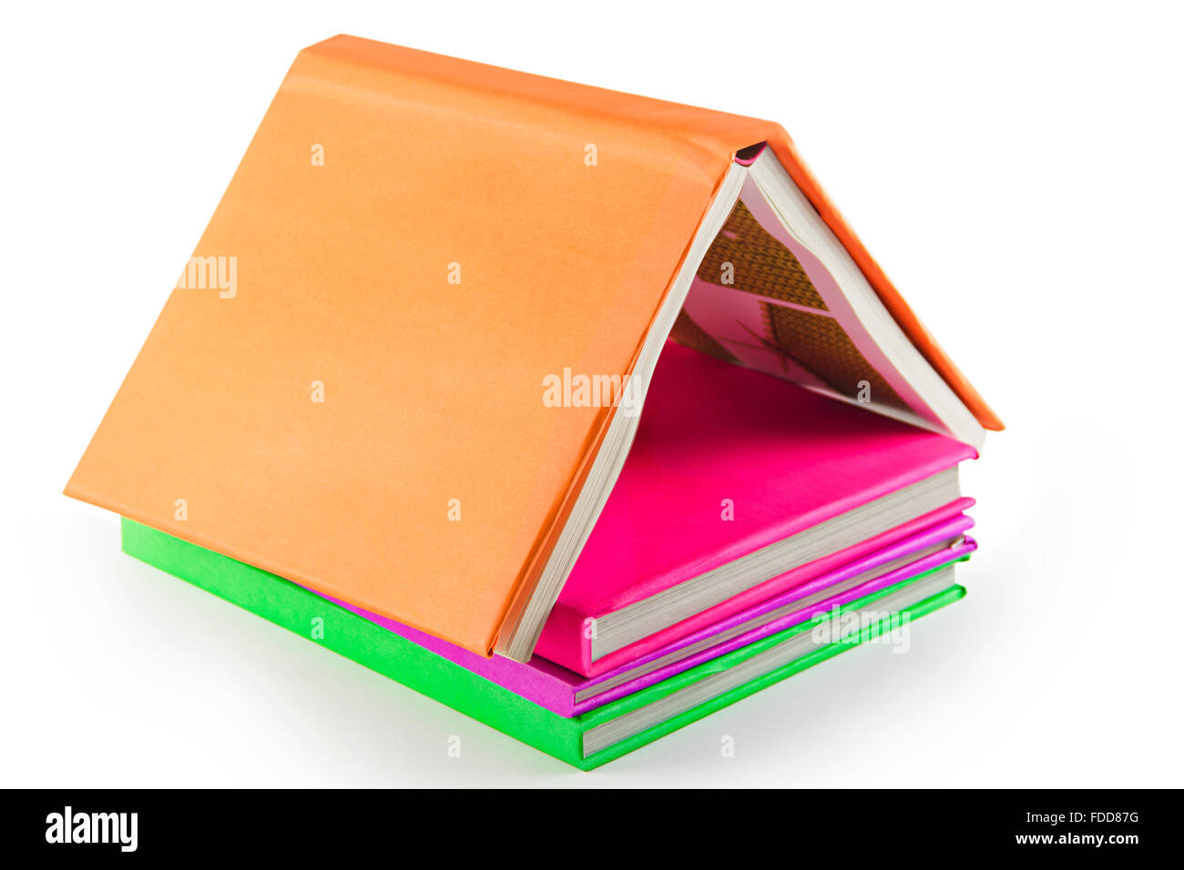 Book Shape House Nobody Stock Photo