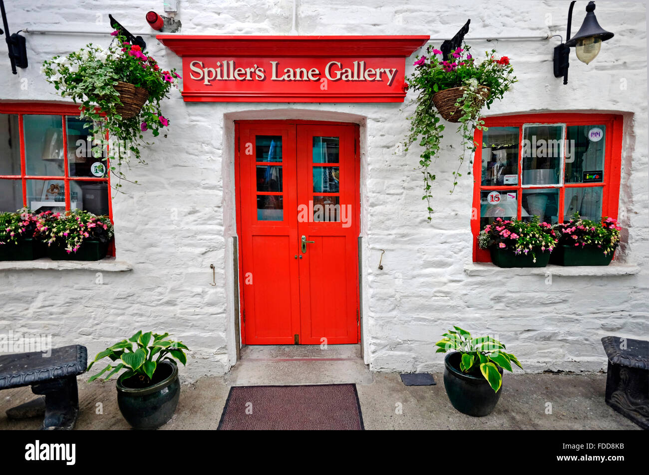 Spillers lane gallery Clonakilty West Cork Ireland, Stock Photo