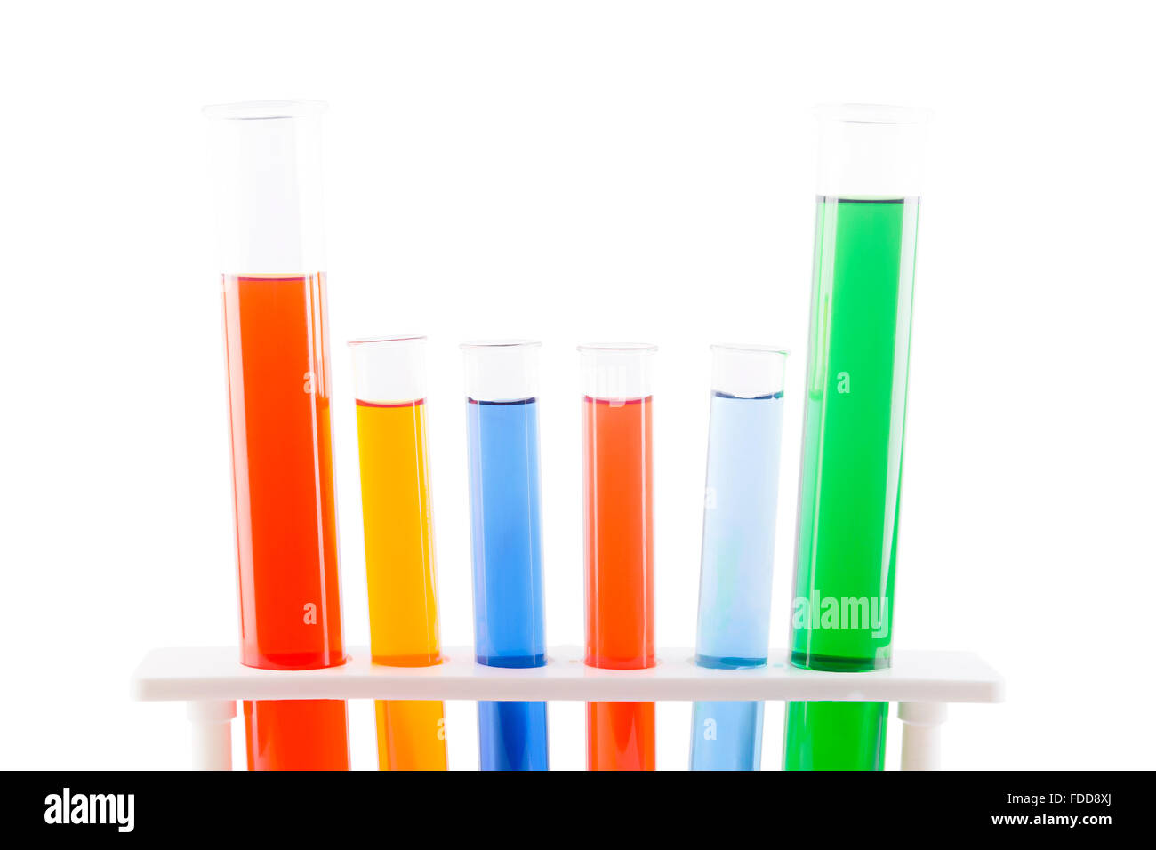 Medical Science Laboratory Chemical Test Tube Rack Nobody Stock Photo ...
