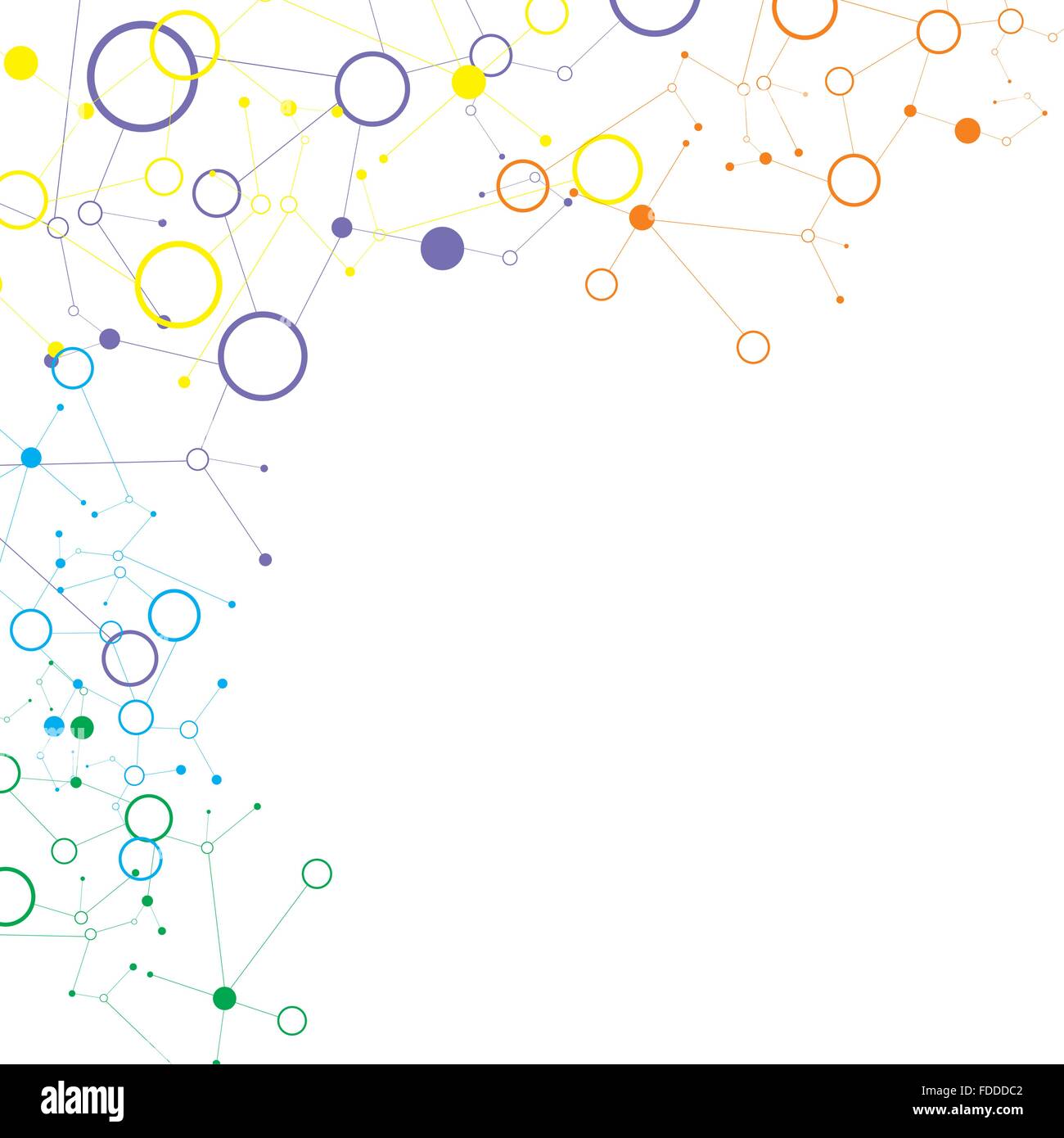 Molecule And Communication Background Stock Vector Image & Art - Alamy