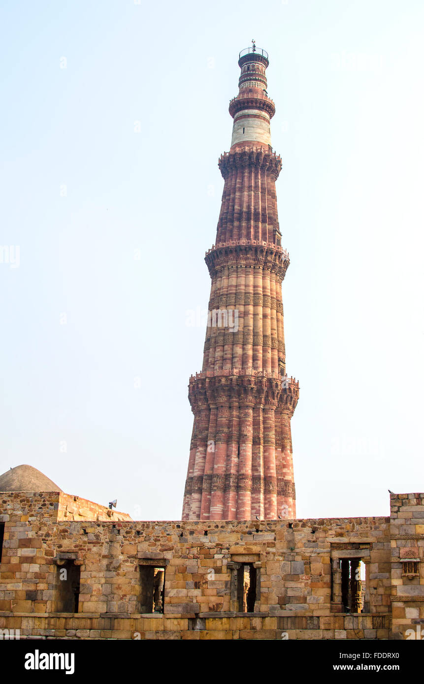 Kutb Minar, a victory Tower in Delhi, India,Kutb Minar, architecture
