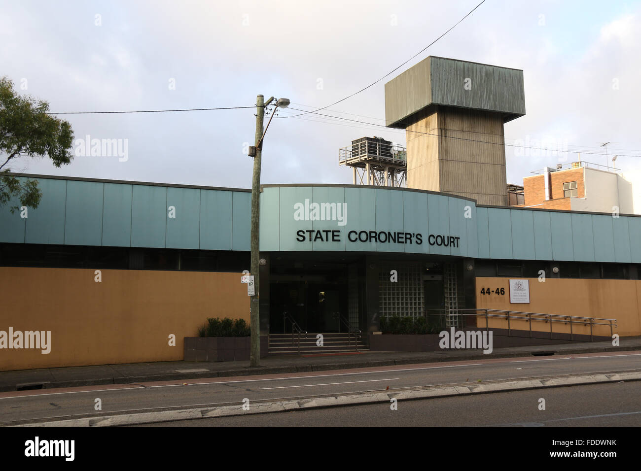 The State Coroner’s Court on Parramatta Road, Glebe in Sydney