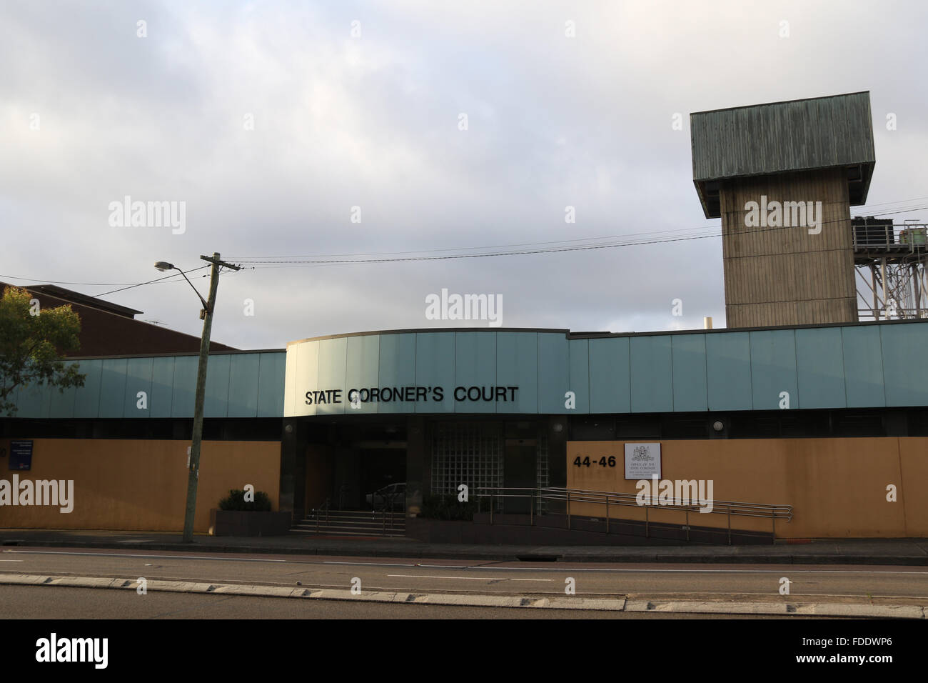 The State Coroner’s Court on Parramatta Road, Glebe in Sydney