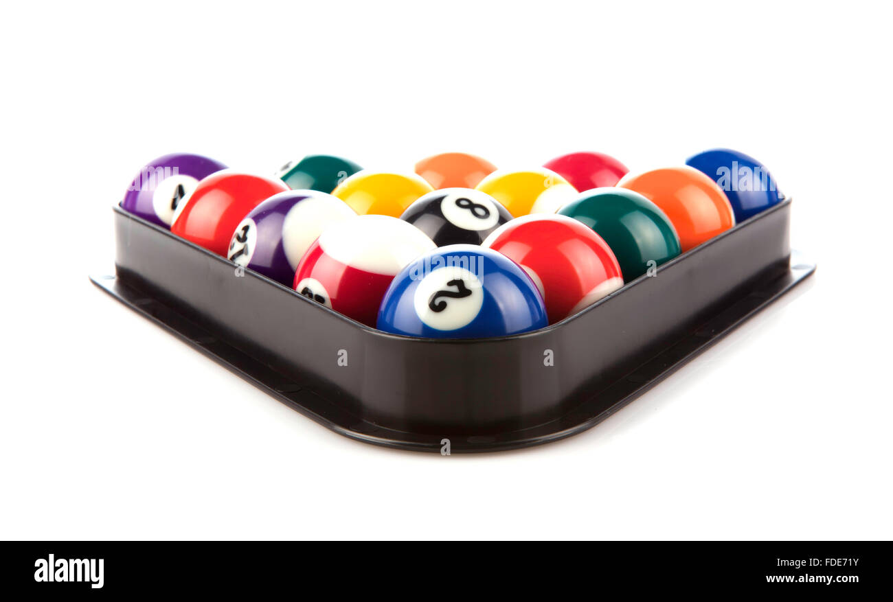 Eight ball rack hi-res stock photography and images - Alamy