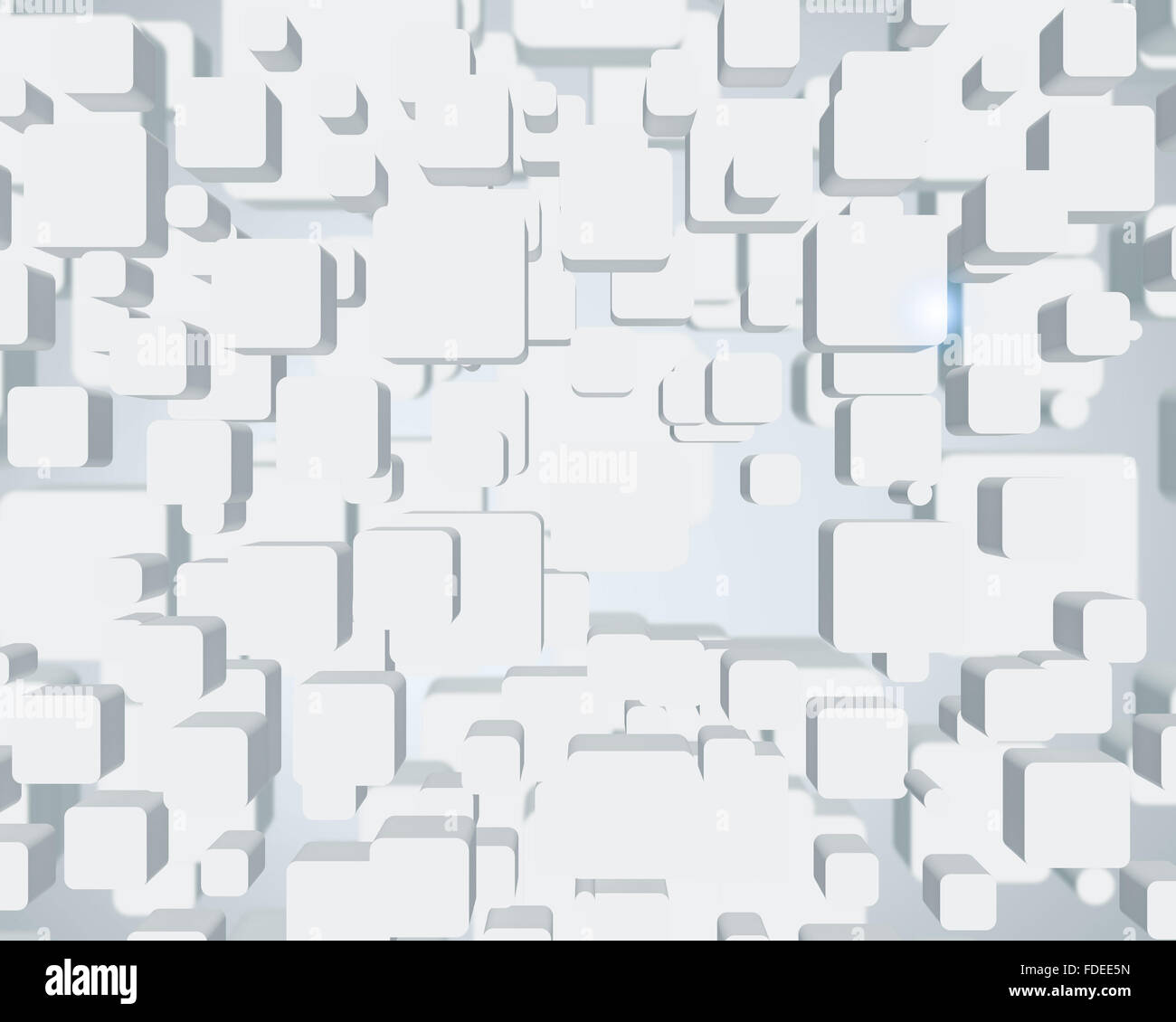 Abstract grey cubes hi-res stock photography and images - Alamy