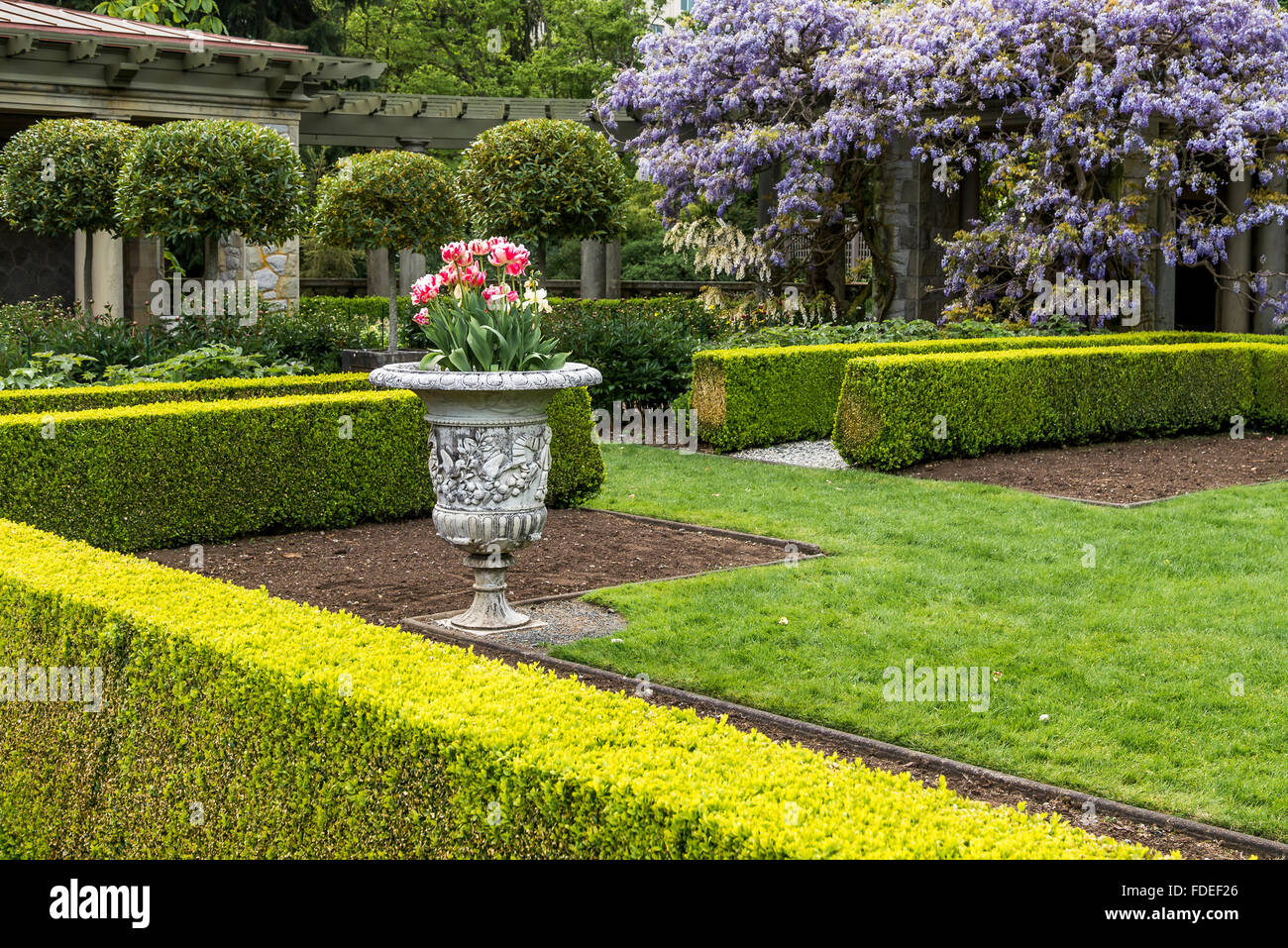 Gardens at Hatley Park, Colwood, Greater Victoria, British Columbia