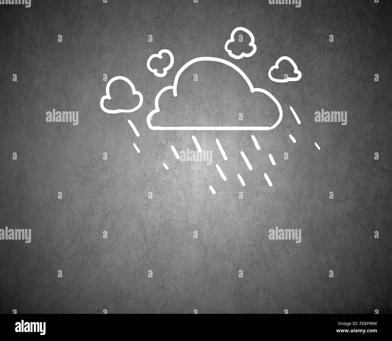 Background conceptual image with raining cloud. Weather concept Stock ...