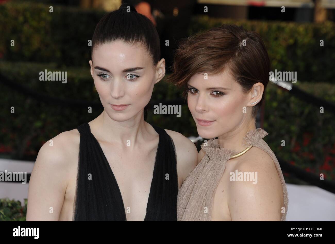 Los Angeles Ca Usa 30th Jan 16 Rooney Mara Kate Mara At Arrivals For 22nd Annual Screen Actors Guild Awards Sag Arrivals 3 Shrine Auditorium Los Angeles Ca January 30 16