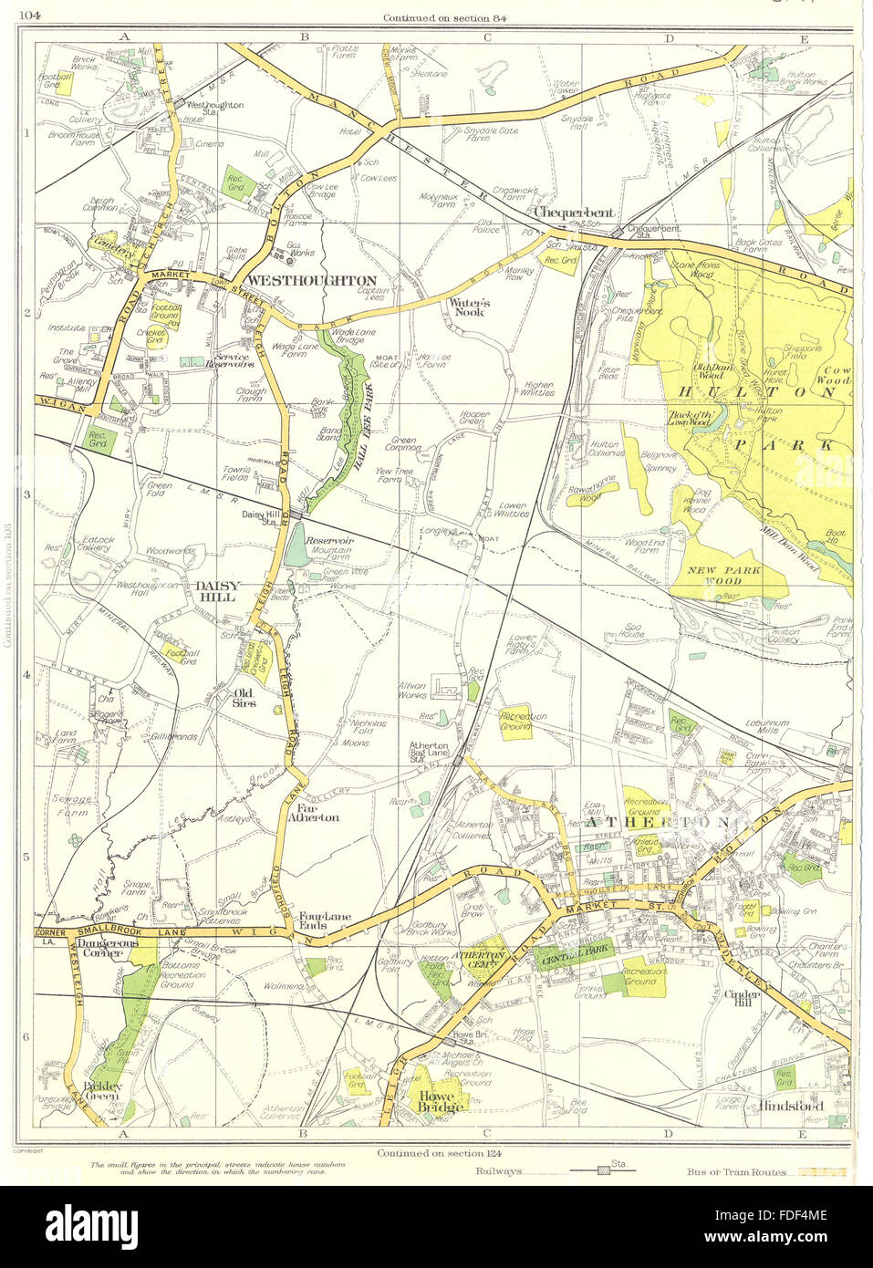 LANCASHIRE.Melling Mount,Kirkby Park,Kirkby,Waddicar,Webster's Pits 1935 map 
