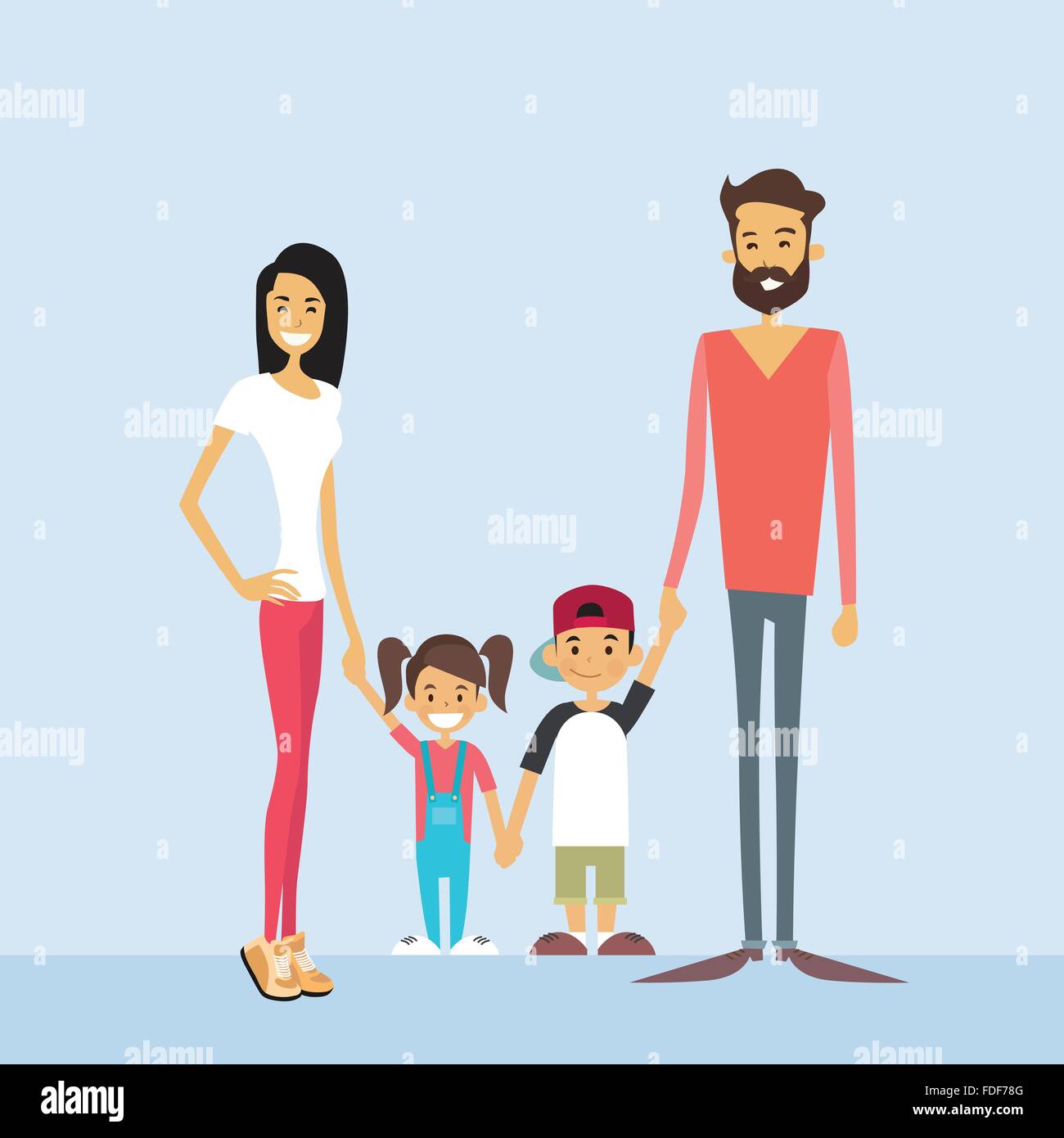 The Real Cartoon Parent And Child Holding Hands Cartoon The Real Cartoon Parent And Child Holding Hands Cartoon