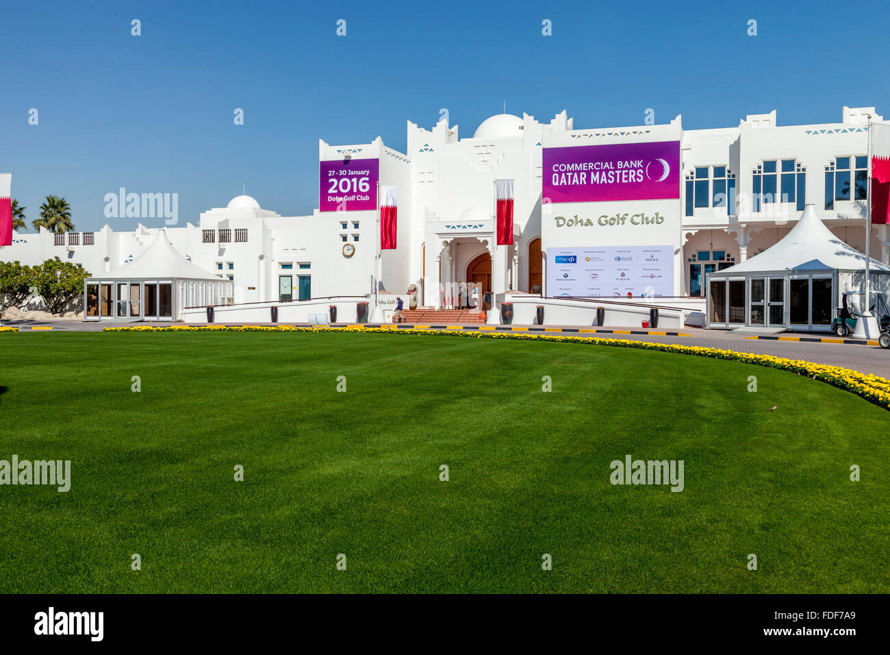 Doha Golf Club, Doha, Qatar Stock Photo Alamy