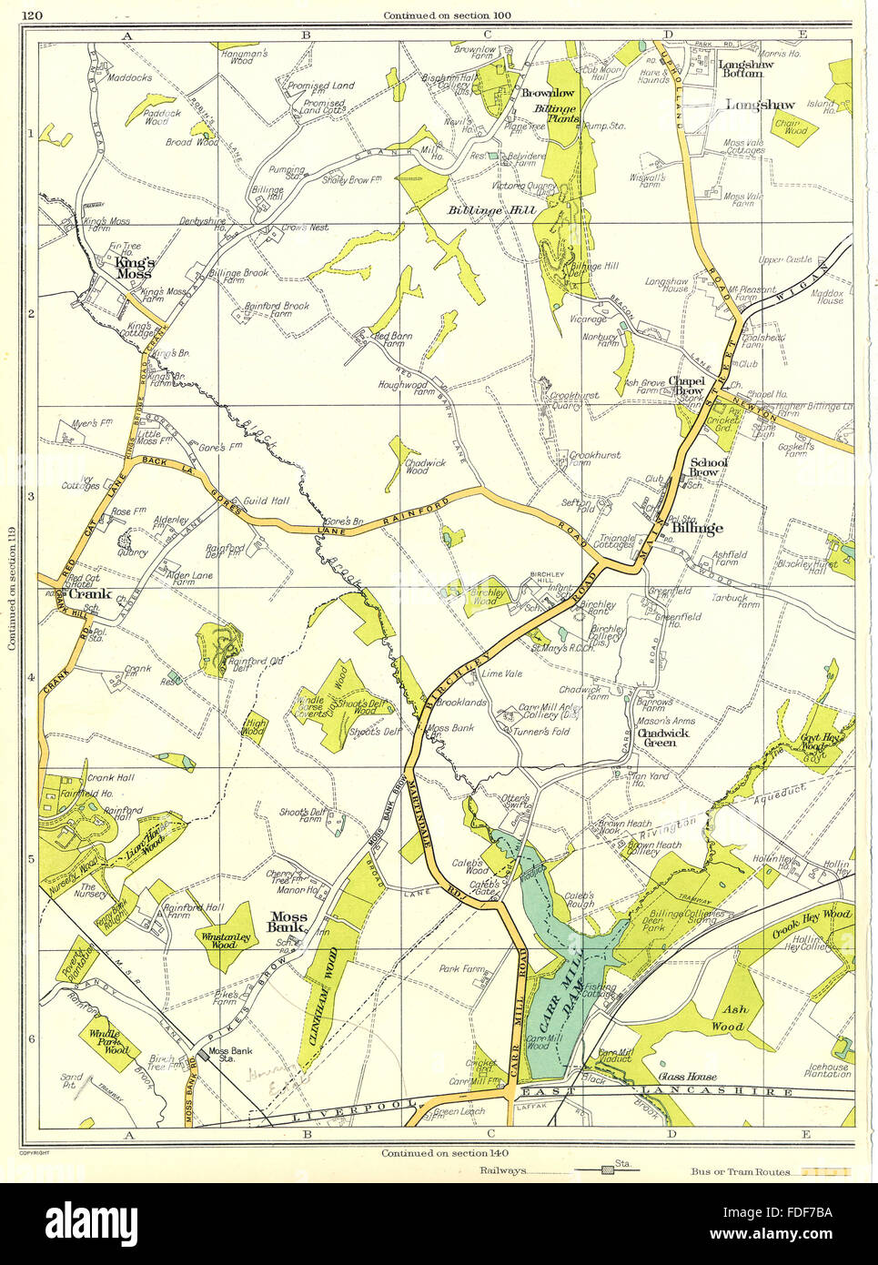 LANCSMoss Bank,Billinge,Chadwick Green,Crank,Longshaw,King's Moss