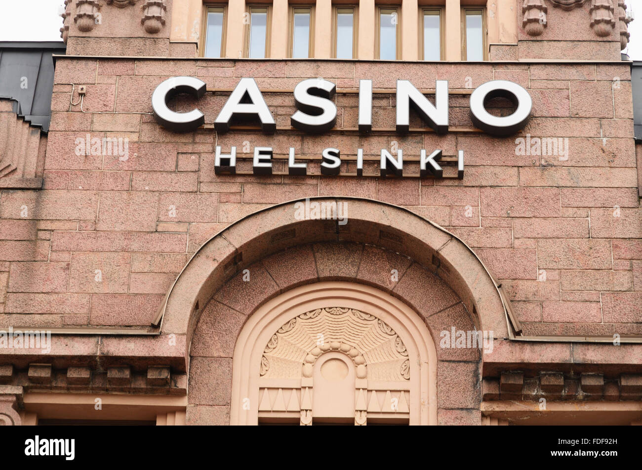 Casino Helsinki is the world's only casino that donates all of its profits to charity. Helsinki. Finland Stock Photo
