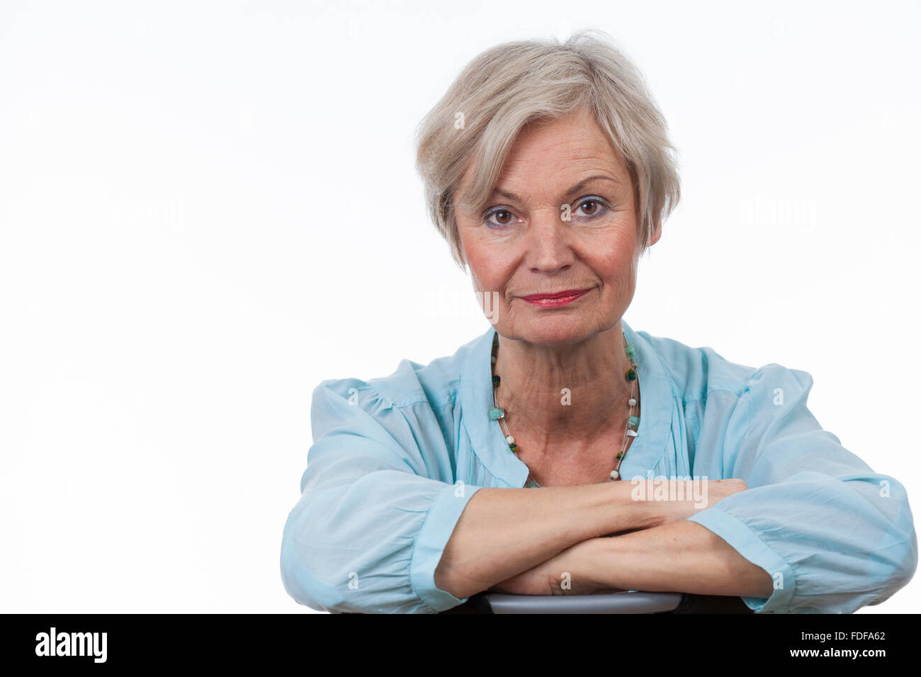 Attractive senior woman hi-res stock photography and images - Alamy