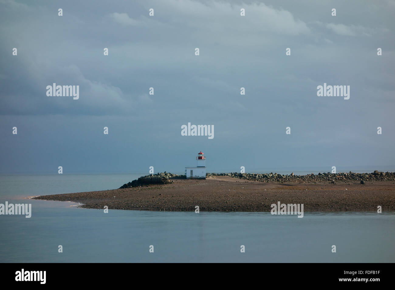 lighthouse at Parrsboro, Nova Scotia, Canada Stock Photo Alamy