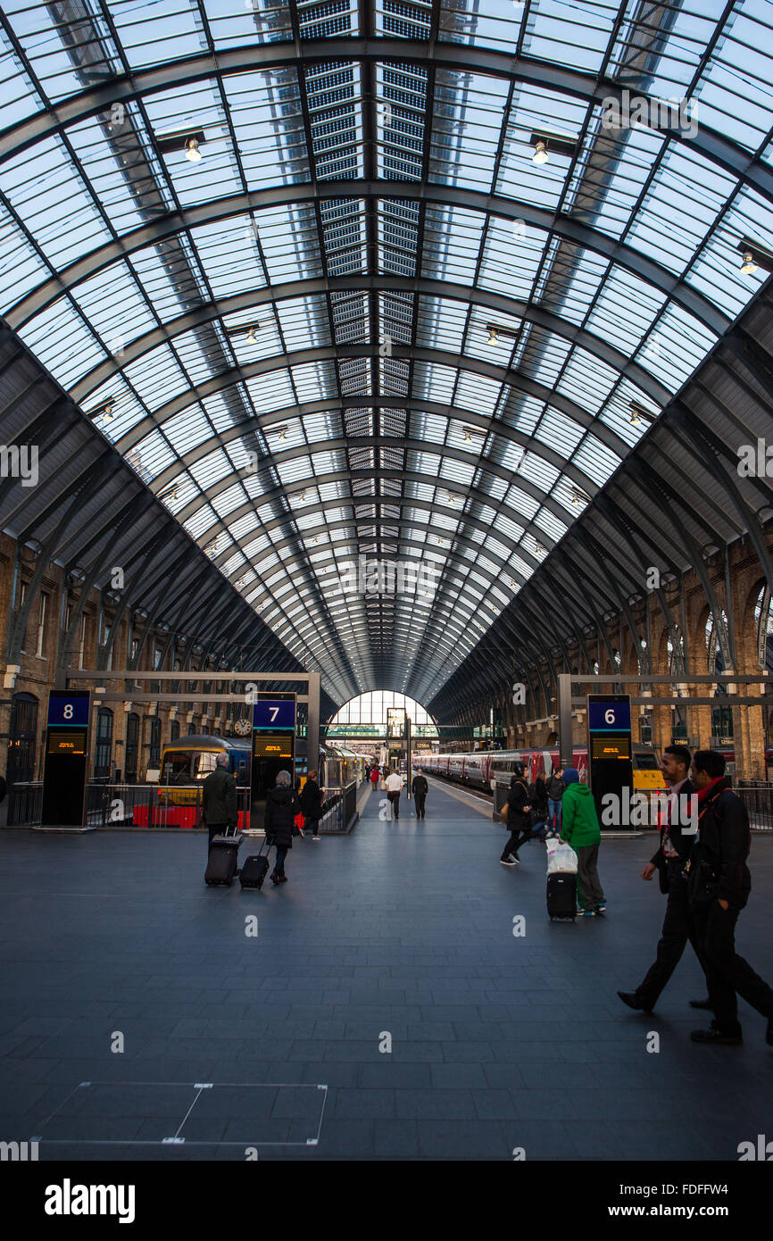 Kings Cross Train Station, Kings Cross, London Stock Photo Alamy