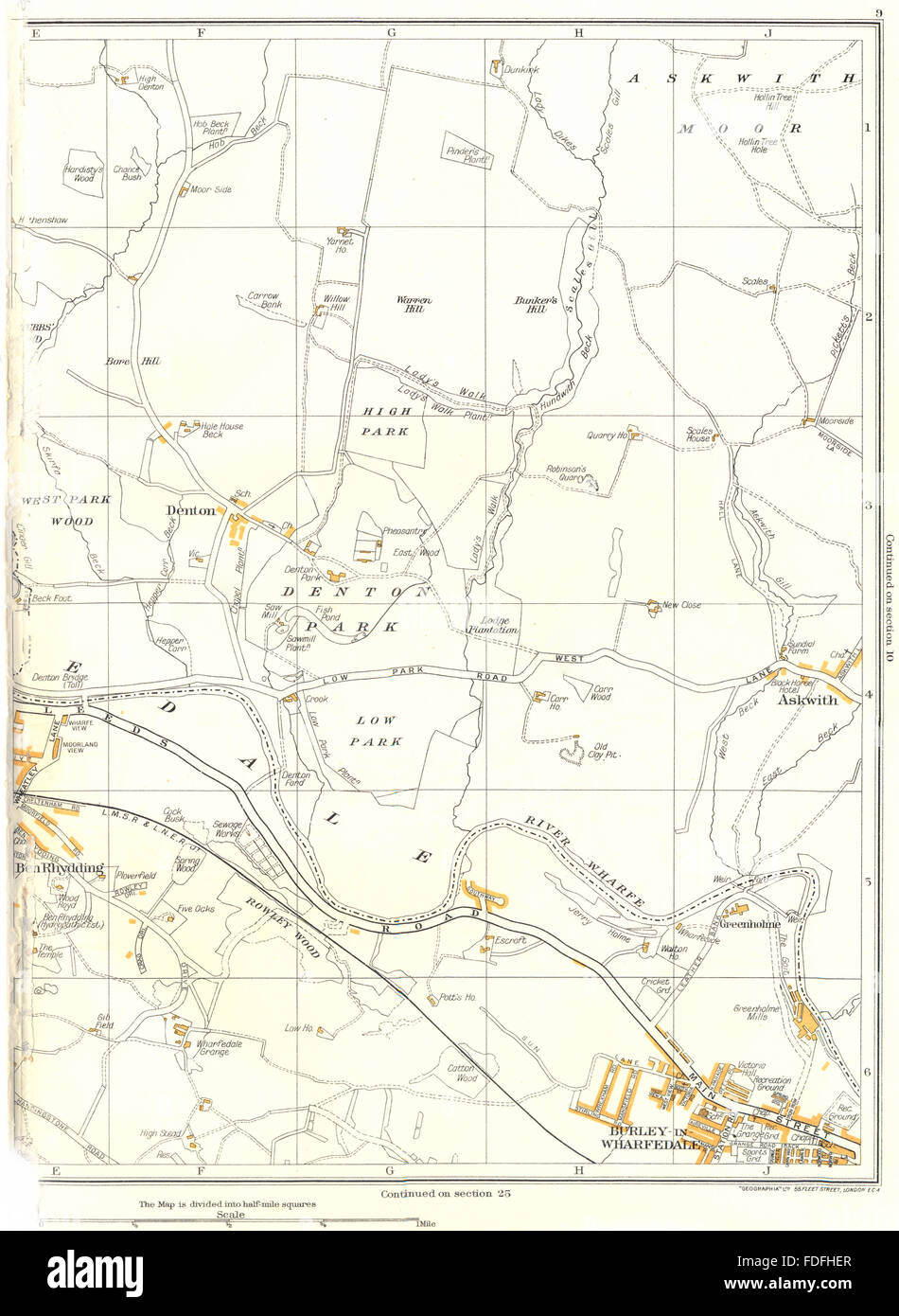 YORKSAskwith Moor,BurleyInWharfedale,Denton,Ben Rhydding,Greenholme