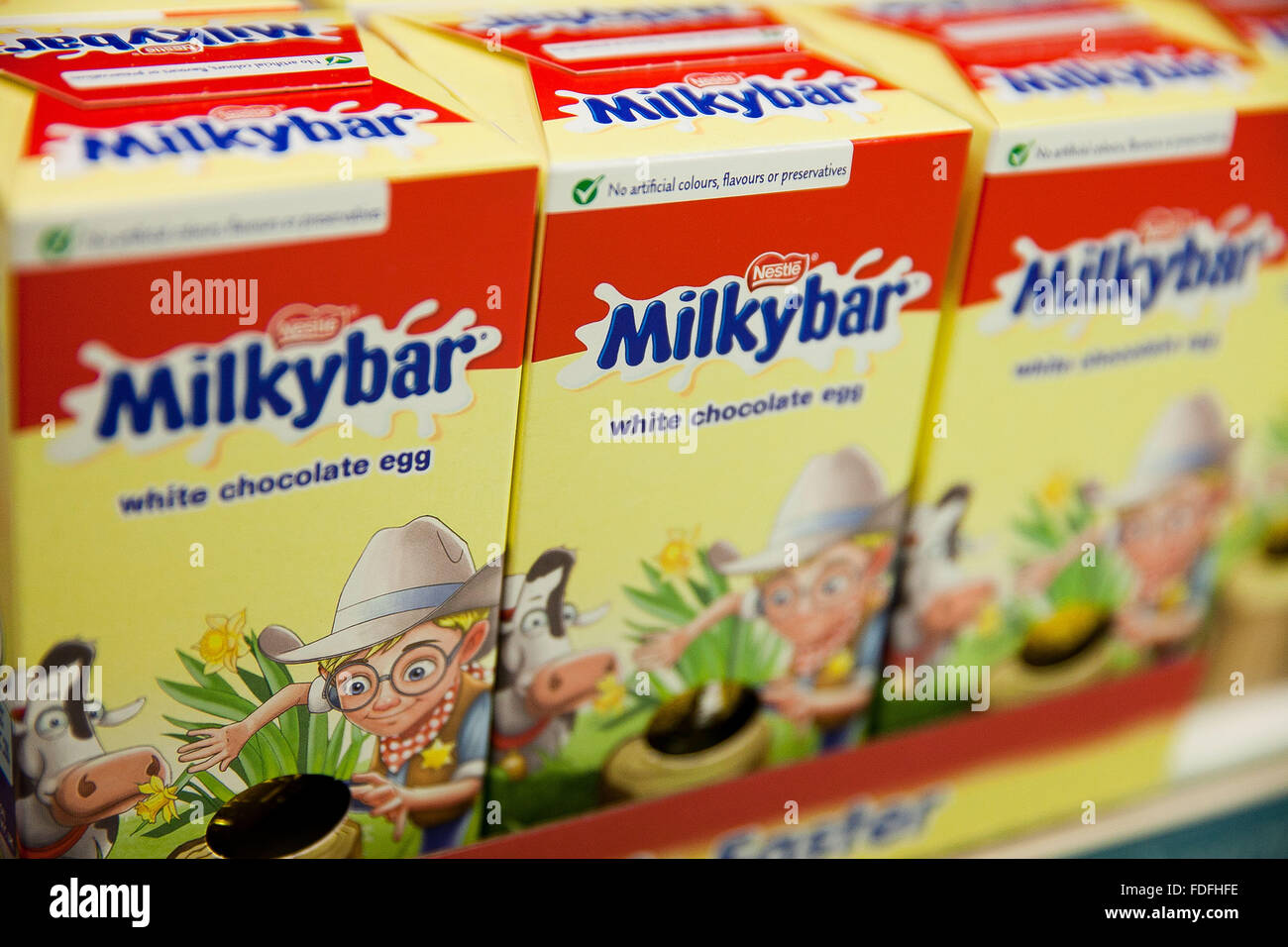 Milky bar Spring Animal Easter Eggs on sale in Poundland as they are