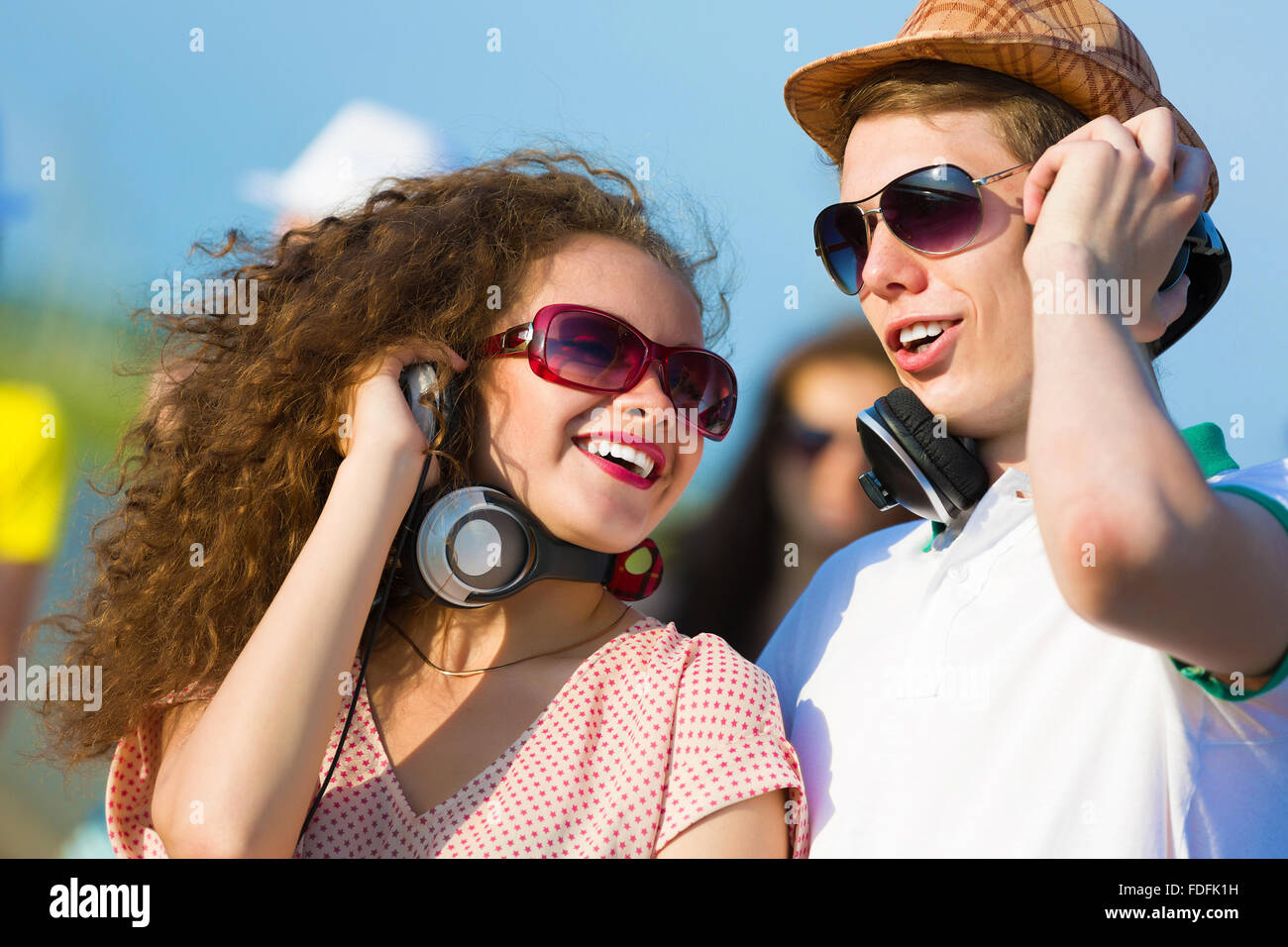 Fun People Image of young people having fun outdoors Stock Photo - Alamy