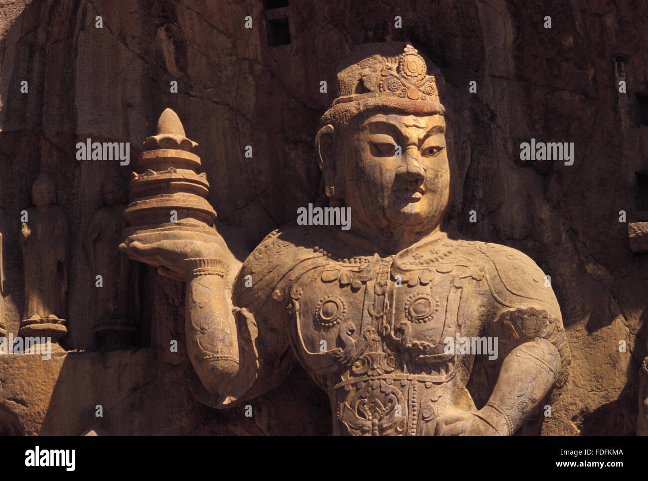 Figure of the Buddha Longmen Grottoes White Horse Temple Luoyang City ...