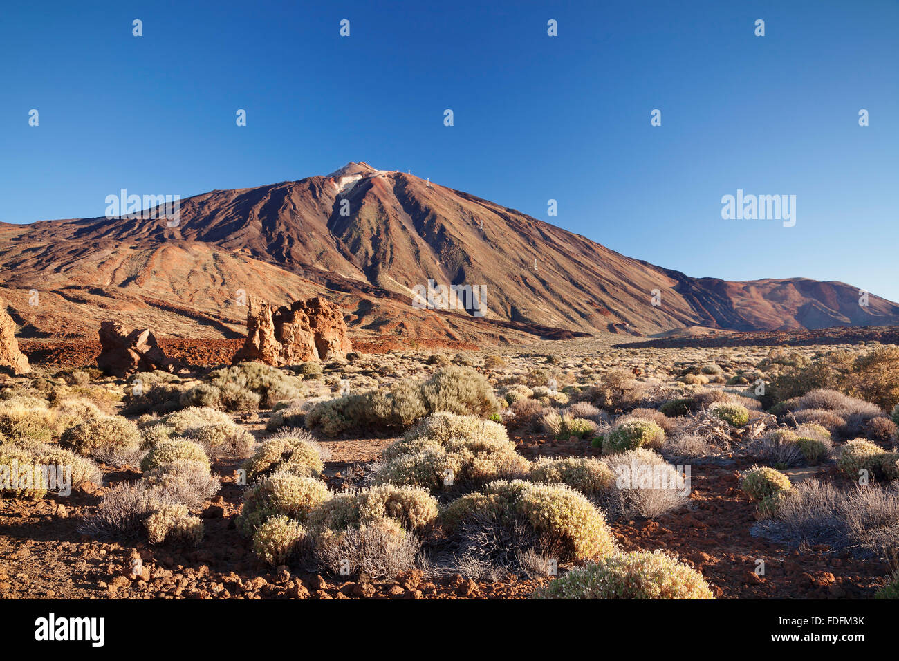 Pico del Teide, Caldera de las Canadas, Teide National Park, UNESO World  Heritage Site, Tenerife, Canary Islands, Spain Stock Photo - Alamy