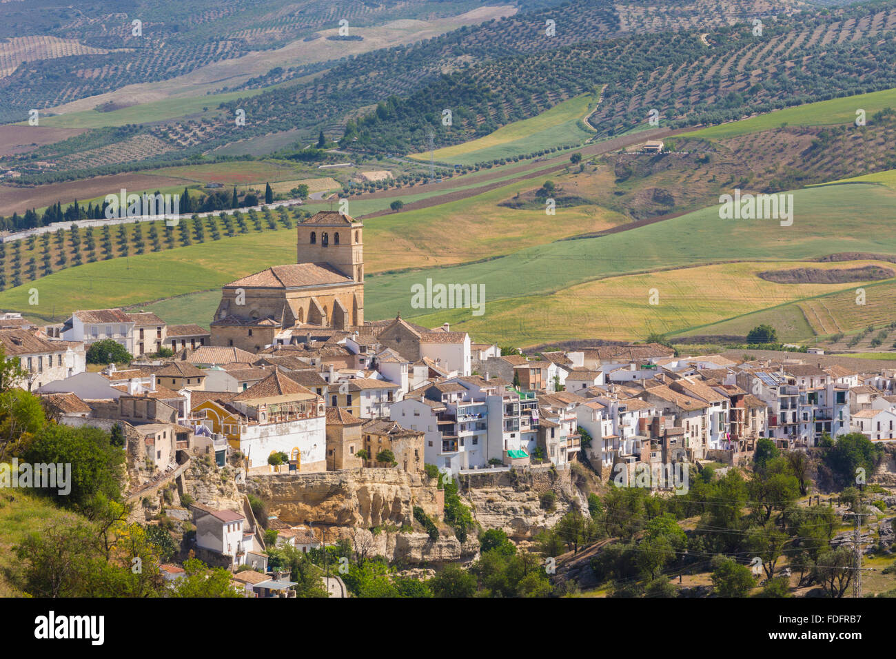 Alhama de Granada, Granada Province, Andalusia, southern Spain. Stock Photo