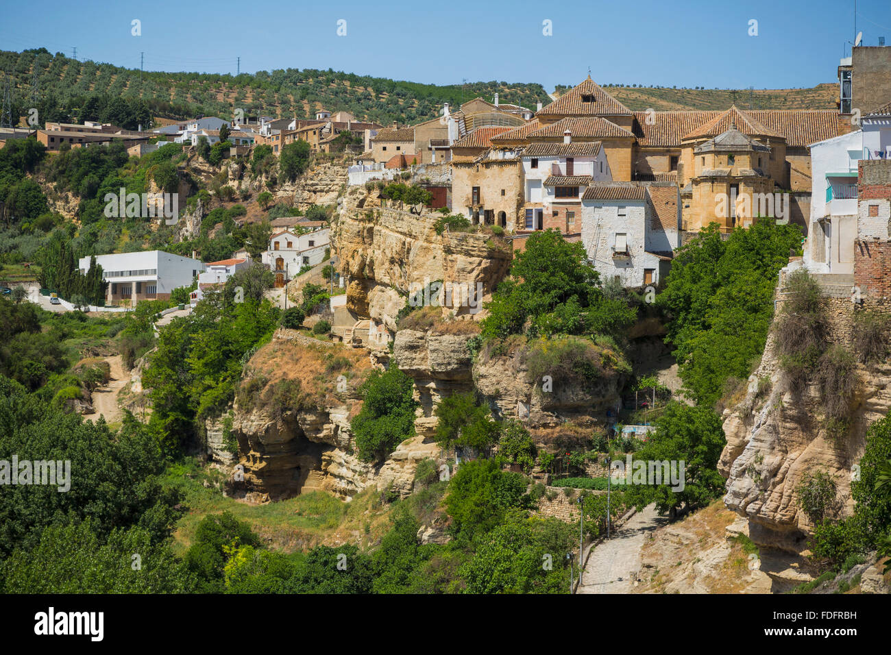 Alhama de Granada, Granada Province, Andalusia, southern Spain. Stock Photo