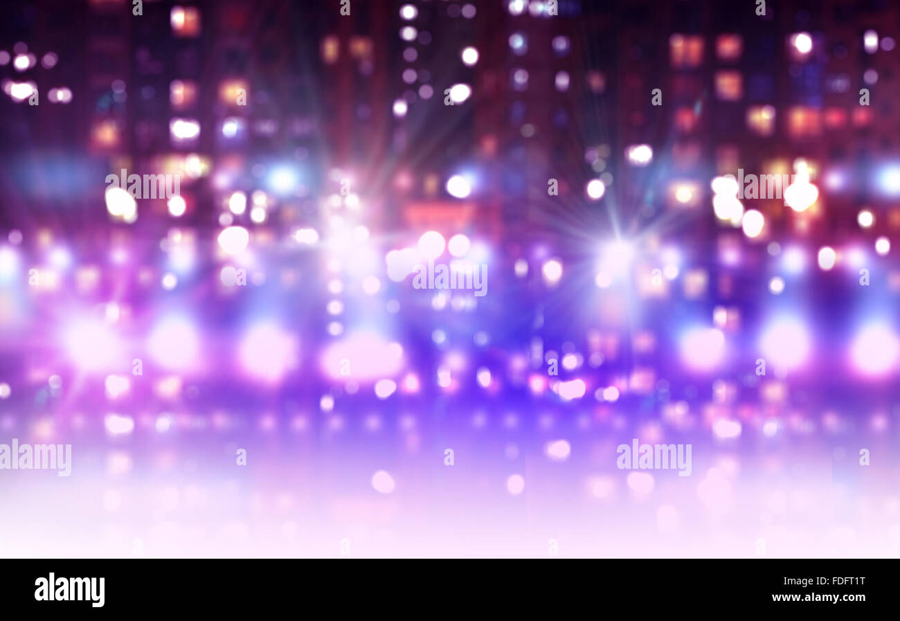 Background image of stage in color lights Stock Photo - Alamy
