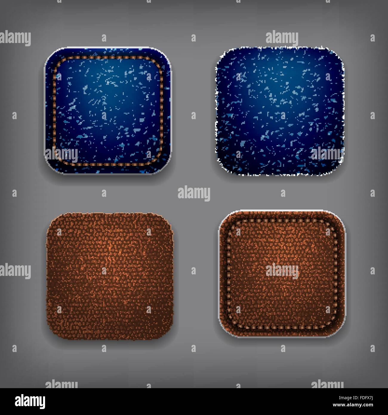 Leather vector vectors hi-res stock photography and images - Alamy