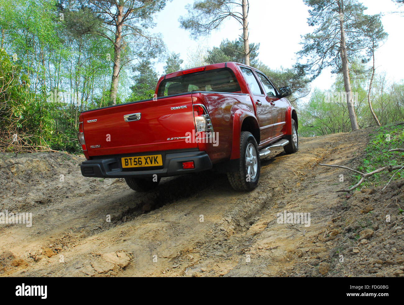 Isuzu Rodeo 2007 2007 Isuzu Rodeo Denver 4x4 pickup truck Stock Photo - Alamy