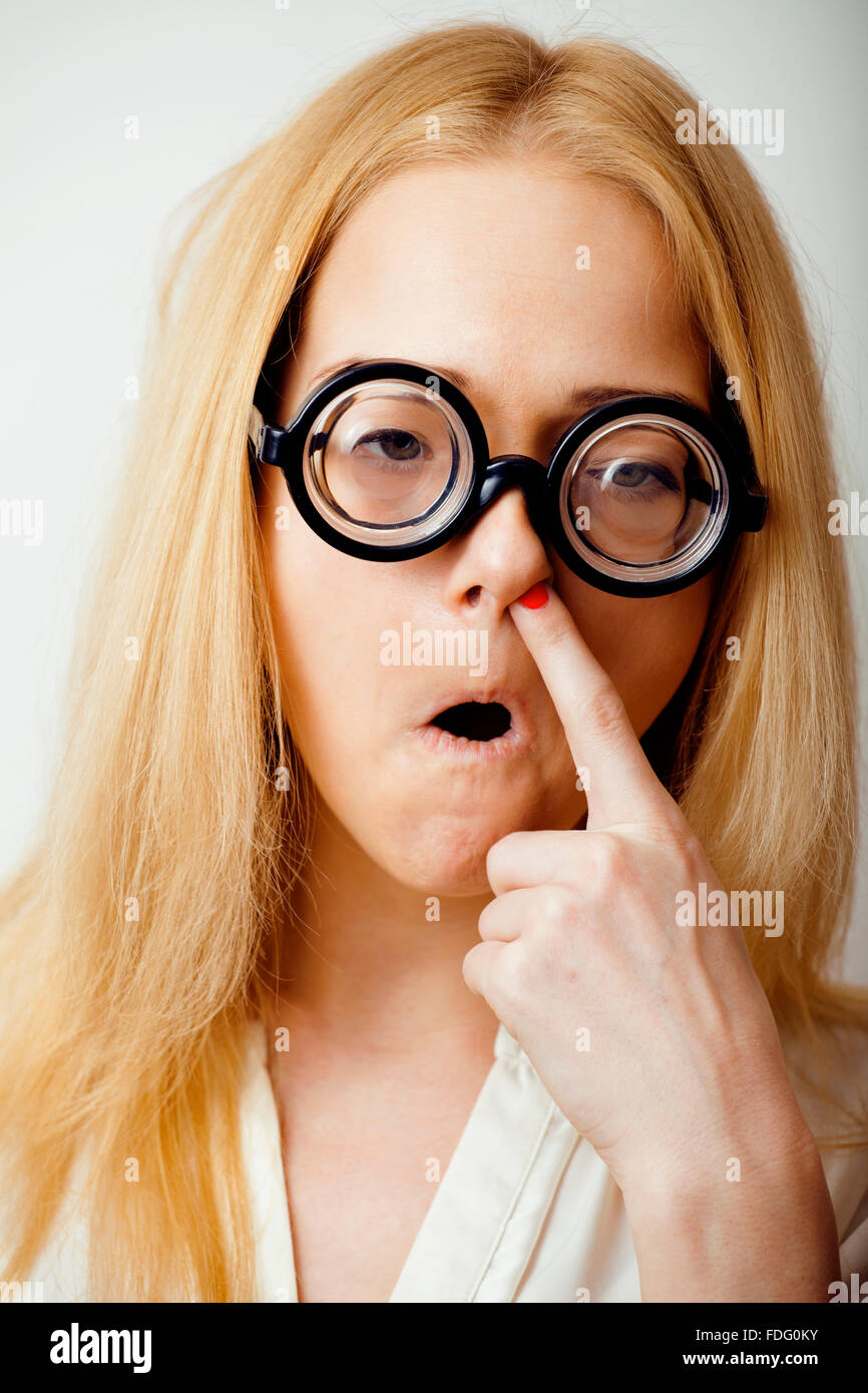 Glasses stupid hi res stock photography and images Page 8 Alamy