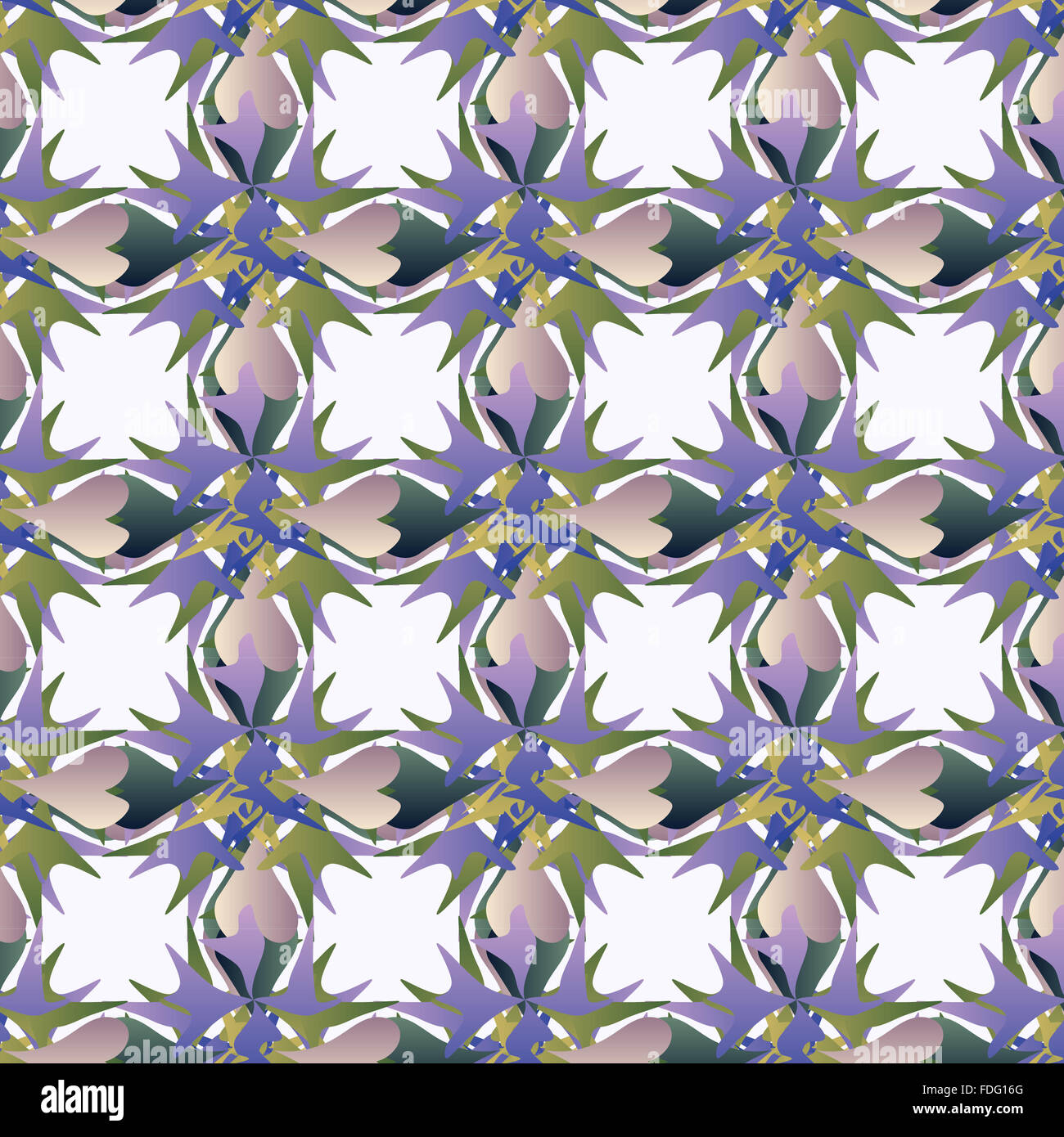 Seamless pattern illustration Stock Photo - Alamy