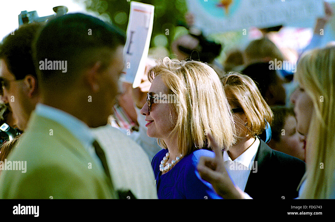 Durham, North Carolina, USA, 26th October, 1992 Clinton/Gore Campaign