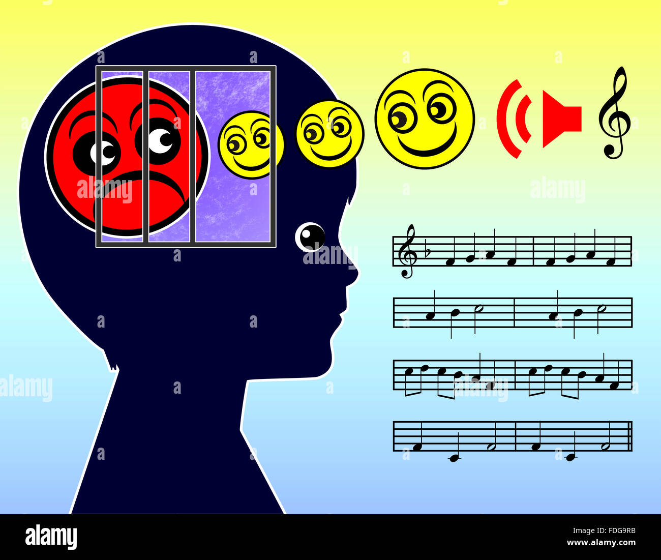 Music therapy hi-res stock photography and images - Alamy