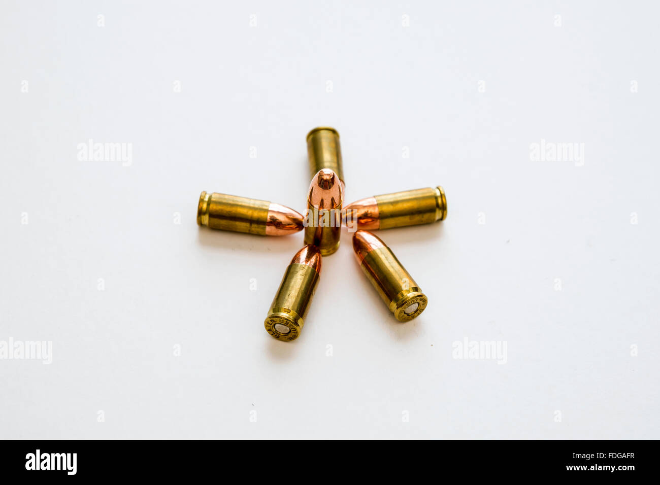 Rifle Bullet Gun Powder Isolated Stock Photo 460032955