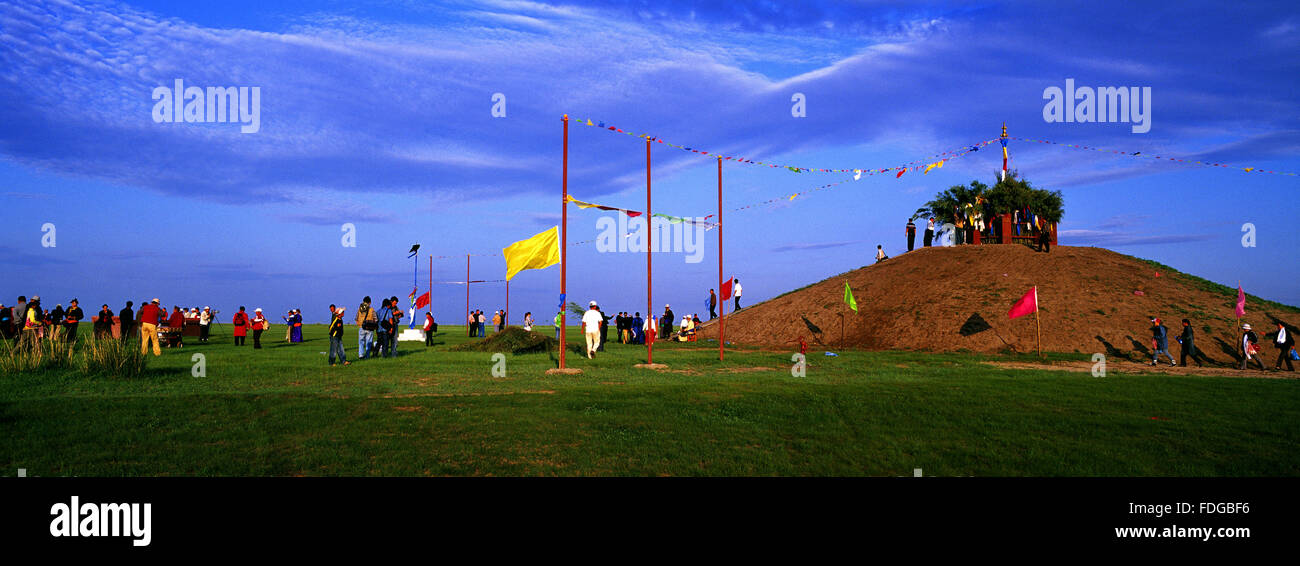 New Barag Left Banner East Banner Inner Mongolia Stock Photo Alamy