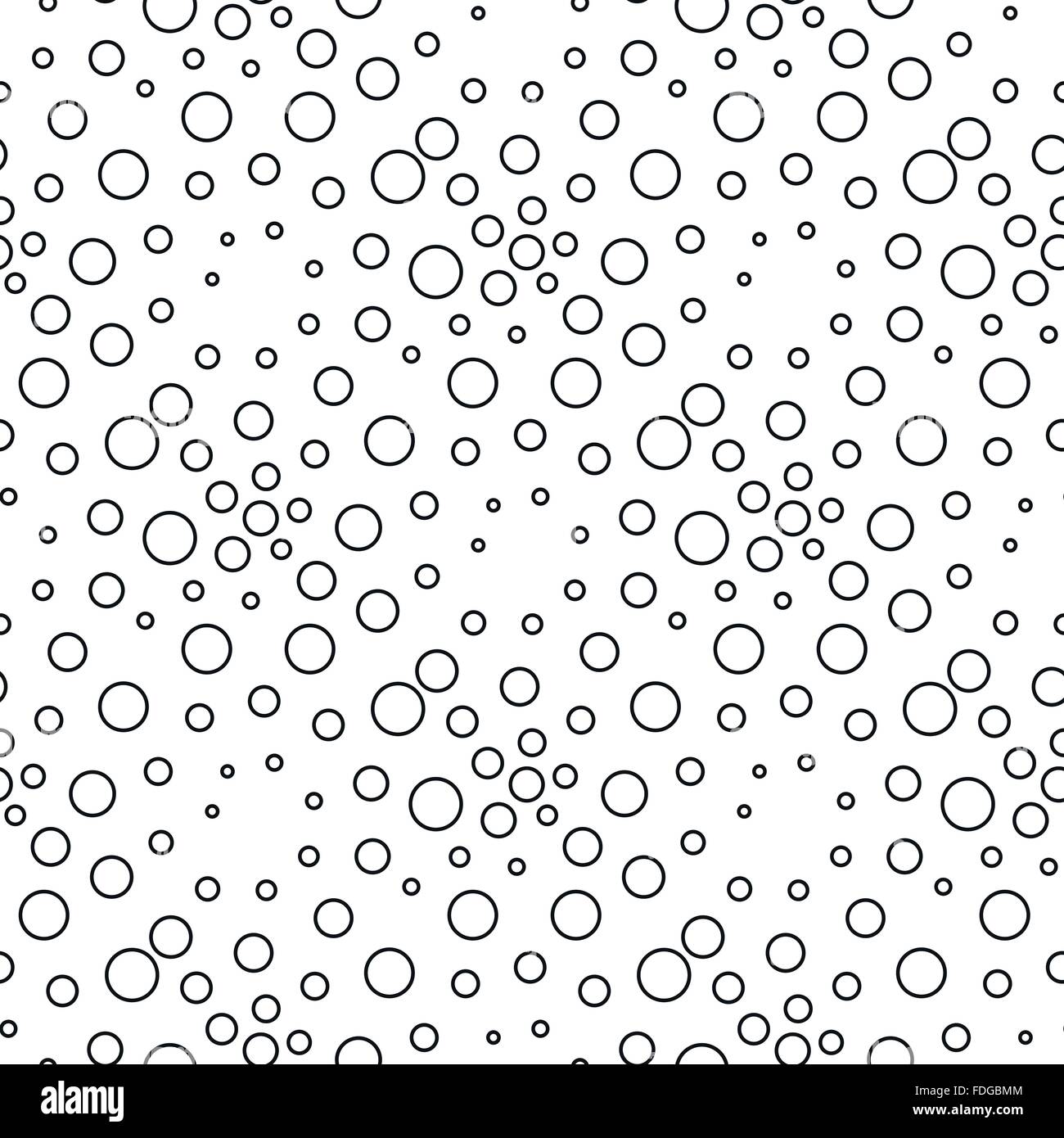seamless vector background of bubbles of different sizes Stock Vector ...