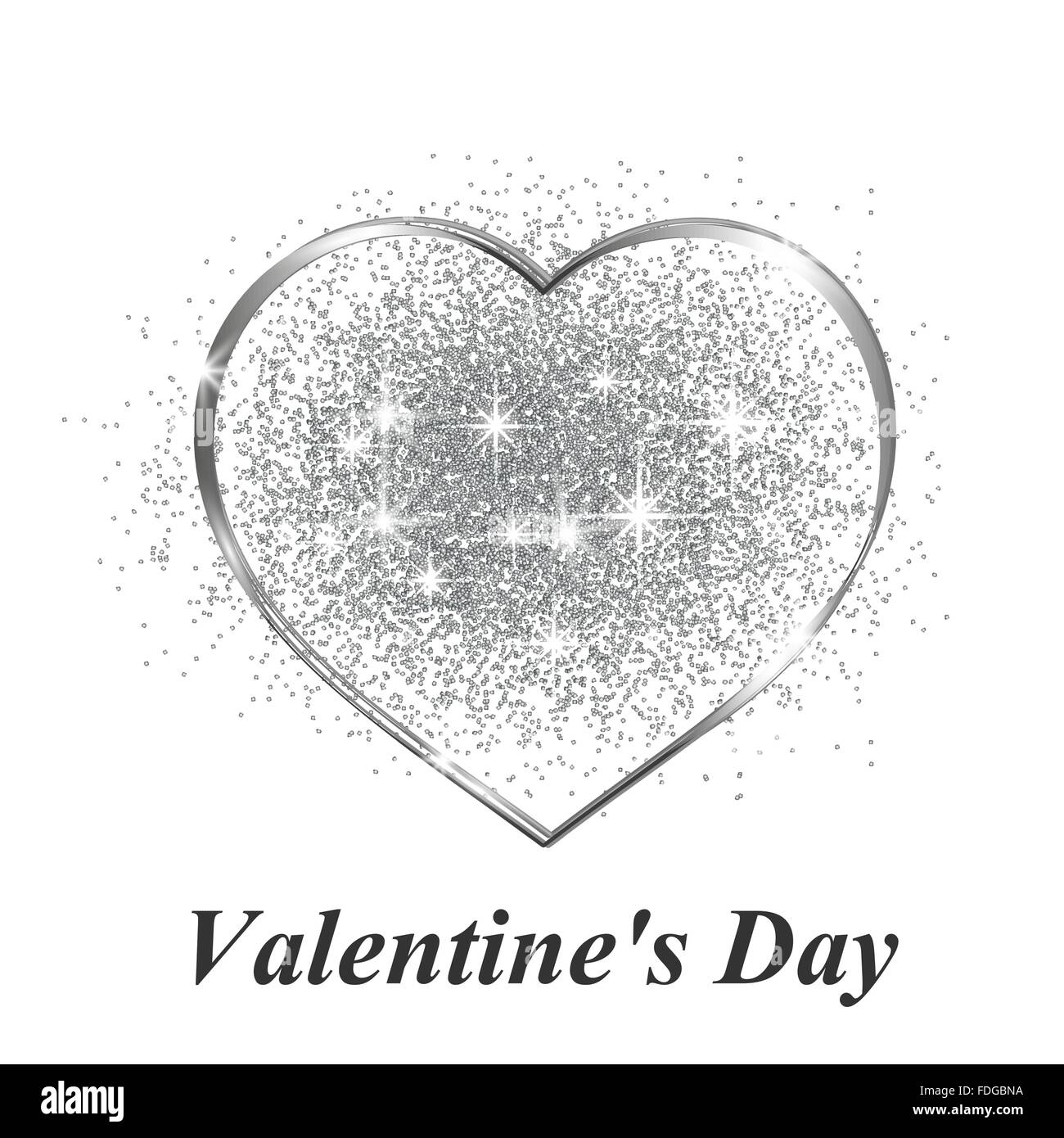 Valentines day background glossy Stock Vector Images - Alamy